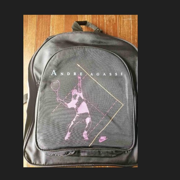 1991 Nike Andre Agassi Backpack - Picture 1 of 7